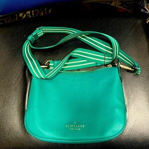 Kate Spade green cross-body bag